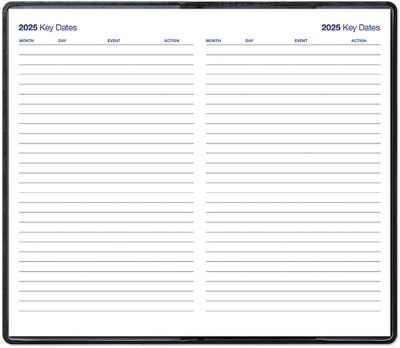 Pocket Size Week On Two Pages  Printed Pocket Planner Refills