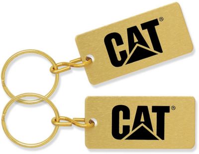 Custom Keychains: Die Struck Gold Key Chain