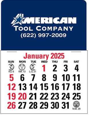 Office: Traditional Press-N-Stick Calendar