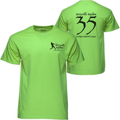 Custom Printed T-Shirts: Gildan® Screen Printed 50/50 Colored T-Shirt