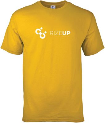 Basic Tees: Screen Printed 100% Cotton Colored T-Shirt
