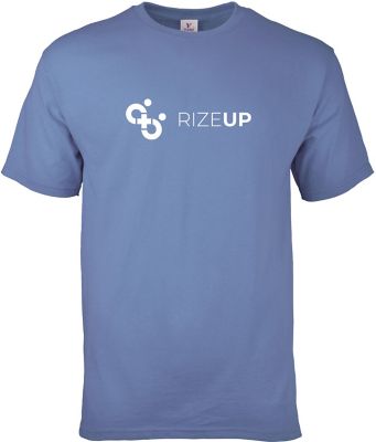 Basic Tees: Screen Printed 100% Cotton Colored T-Shirt