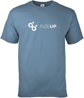 Basic Tees: Screen Printed 100% Cotton Colored T-Shirt