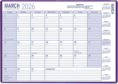 25 Advertising Refill Academic Planner 7 x 10 Personalized by Amsterdam Printing - Bulk