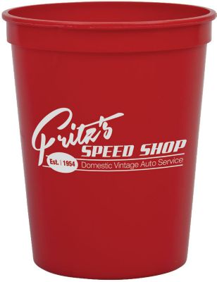 Custom Stadium Cups: Recycled Stadium Cups 16 oz
