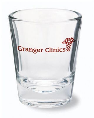 1.5 oz Plastic Shot Glass Custom Printed