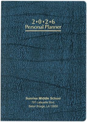 Planners: Gnu Monthly Desk Planner 7 x 10