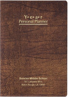 Bank Promotional Items: Gnu Monthly Desk Planner 7 x 10