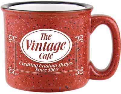 Cozy Home Promotional Products: Reusable Campfire Mug 15 Oz