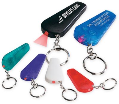 Custom Keychains: Light'n'whistle Key Ring