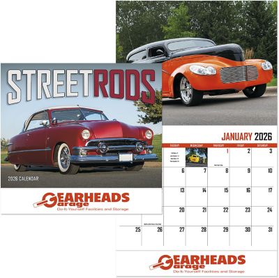 Custom Calendars: Street Rod Fever Stapled Wall Calendar