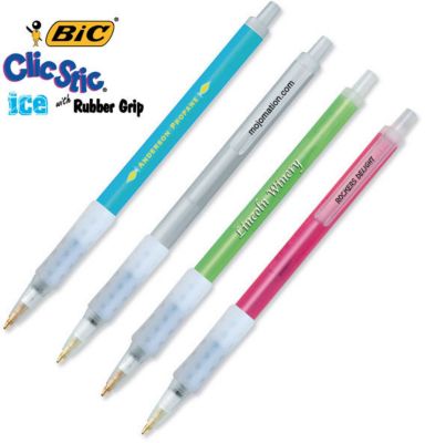 BIC Clic Stic Ice Grip Promotional Pens