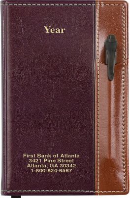 Pocket Calendars: Richford Duet Weekly Pocket Calendar & Pen