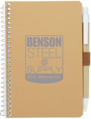 Branded Notebooks & Journals: Fsc® Mix Pocket Spiral Notebook With Pen