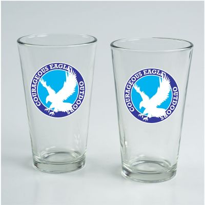 Pint Glass (set of 2) - Slow Burn Glass