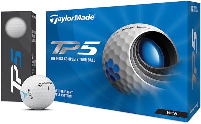 Golf: Taylormade Tp5 Golf Balls Dozen