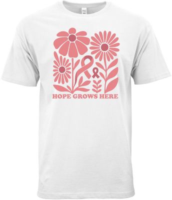 Breast Cancer Awareness Merchandise: M&O Unisex Gold Soft T-Shirt 100% Cotton Full Clr