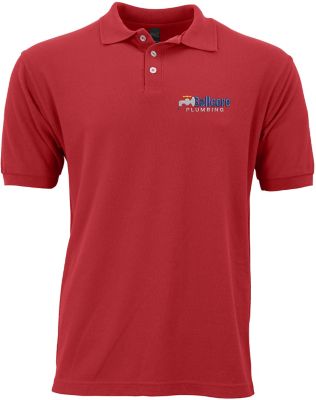 Apparel: M&O Men's Soft Polo Embroidered