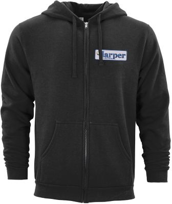 パーカー・フーディ STUDIO NICHOLSON FLEECE BACK ZIP THROUGH HOODIE WITH LOGO Studio Nicholson Fleece Back Zip Through Hoodie With Logo In