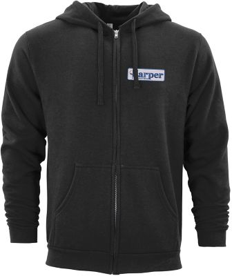 Custom Business Gifts: M&O Unisex Zipper Hoodie Embroidered