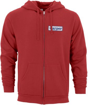 Custom Business Gifts: M&O Unisex Zipper Hoodie Embroidered