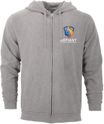 Promotional Apparel | Custom Promotional Clothing: M&O Unisex Zipper Hoodie Full Color