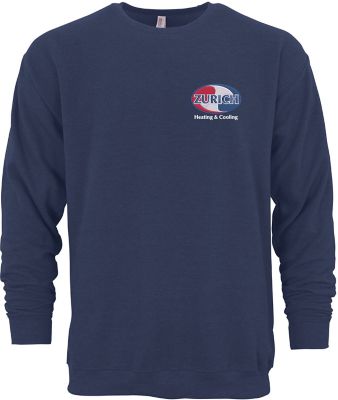 Apparel: M&O Unisex Crewneck Sweatshirt 50/50 Embroidered