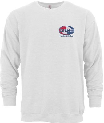 Embroidered Sweatshirts: M&O Unisex Crewneck Sweatshirt 50/50 Embroidered