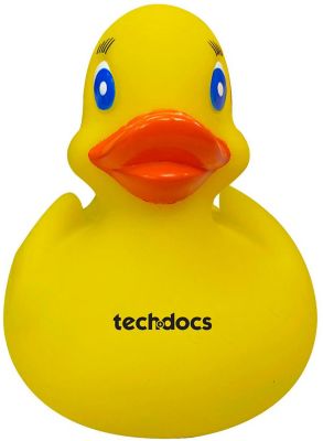 Weighted Racing Rubber Duck