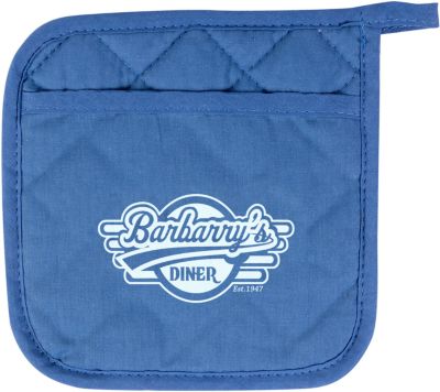 Holiday Gifts for Employees Under $5: Quilted Cotton Canvas Pot Holder