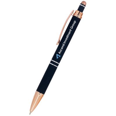 Custom Gel Ink Pens: Full Color Crossgate Cello-Wrapped Stylus