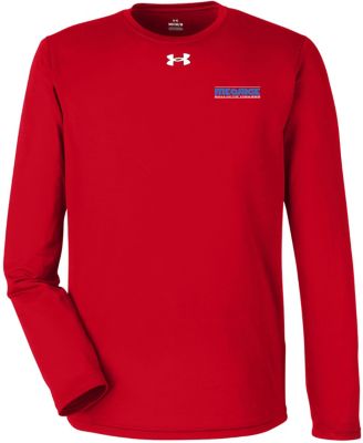 6 Custom Logo Under Armour Men's Team Tech Long-Sleeve T-Shirt Bulk Imprinted Promotional Products Shirts & Tops by Amsterdam Printing