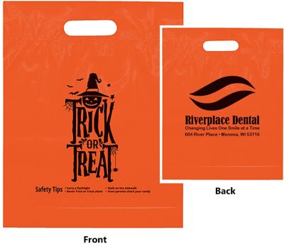 Giveaways: Trick Or Treat Die Cut Bag
