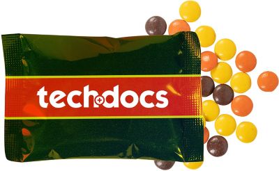 American Made Promotional Items: Full Color 1 oz Bag With Reese's Pieces
