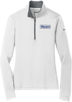 Custom Polo & Golf Shirts: Nike Ladies Dri-Fit Stretch Half Zip Cover Up