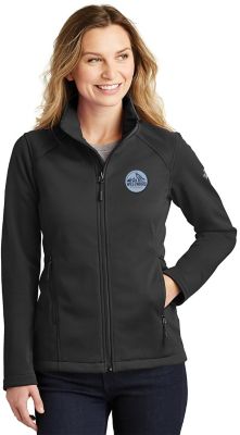 The North Face Ladies Chest Logo Ridgewall Soft Shell Jacket