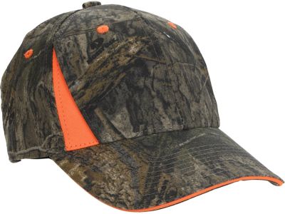 Camo Cap With Blaze Inserts