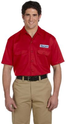 Promotional Apparel & Clothing: Dickies Men's Short-Sleeve Work Shirt