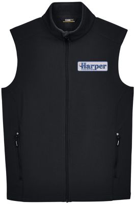Apparel: Mens Cruise 2-Layer Fleece Bonded Soft Shell Vest