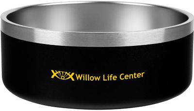 40 Oz. Stainless Steel PET Bowl