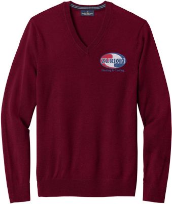 Custom Brooks Brothers® Apparel: Brooks Brothers® Washable Merino V-Neck Sweater
