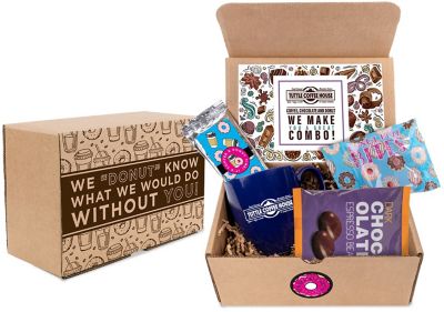 Promotional Gift Sets: Coffee And Donuts Mailer Gift Kit