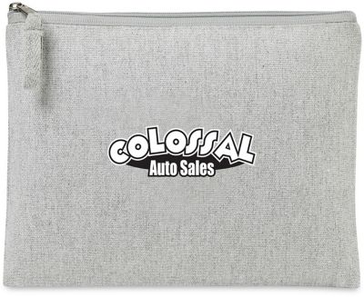 Aware: Aware Recycled Cotton Zippered Pouch