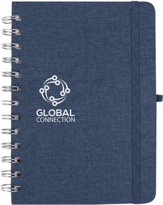 Branded Notebooks & Journals: rPET Notebook With Phone Holder