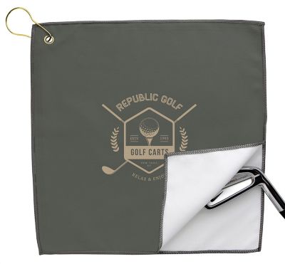 Custom Towels: rPET Double Layer Golf Towel
