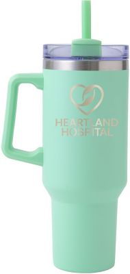 Holiday Gifts for Customers: Saratoga Satisfy Brite Travel Mug 40 oz