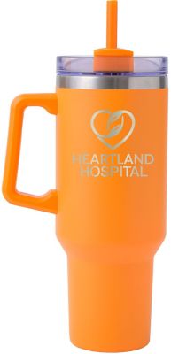 Cozy Home Promotional Products: Saratoga Satisfy Brite Travel Mug 40 oz