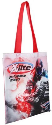 Custom Full Color Bags: Sublimated Non-Woven Value Tote