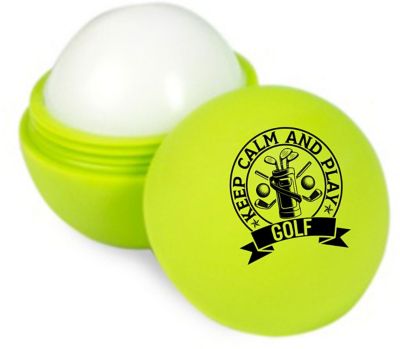 Golf: Round Soft Touch Lip Balm