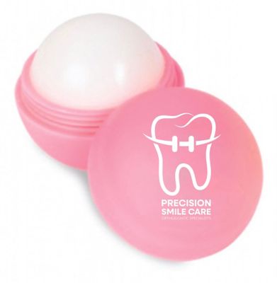 Healthcare Promotional Items: Round Soft Touch Lip Balm